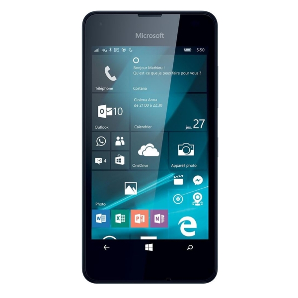Microsoft Lumia 550 RM-1127 schwarz 4,7″ entsperrt 8GB 4G Windows Smartphone Handy