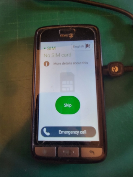 Doro 820 8GB 13MP Kamera Smartphone 5,7″ Display