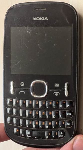 Nokia Asha 200 Smartphone (entsperrt) – Graphite