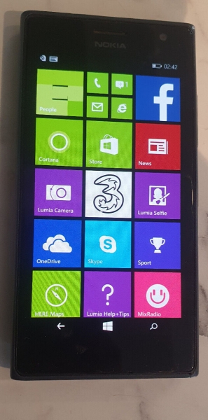 Nokia Lumia 735 8GB 1GB RAM entsperrt Smartphone – dunkelgrau