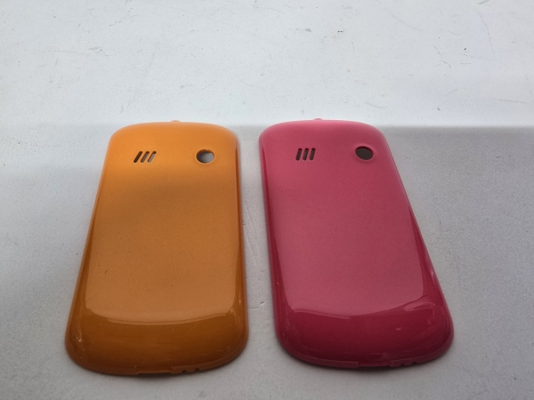 ZTE Lisbon G-X670 Smartphone Vintage GSM Handy Orange Pink Schutzhüllen x 2