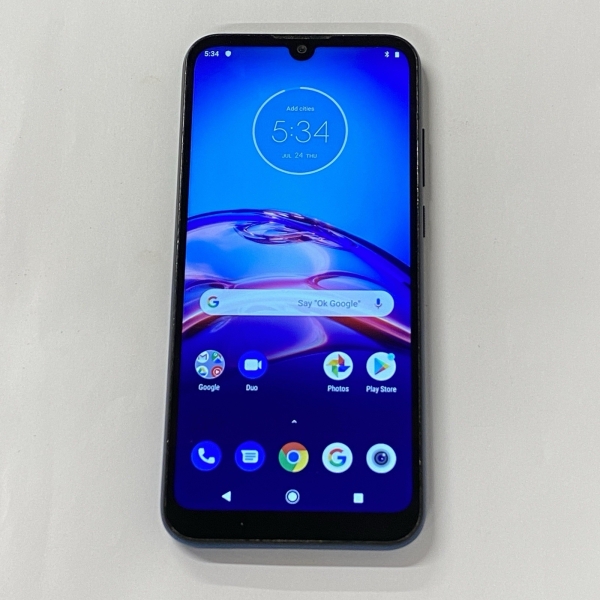 Motorola Moto E6s 2020 32GB blau Dual-SIM entsperrt Android Smartphone fairer Zustand