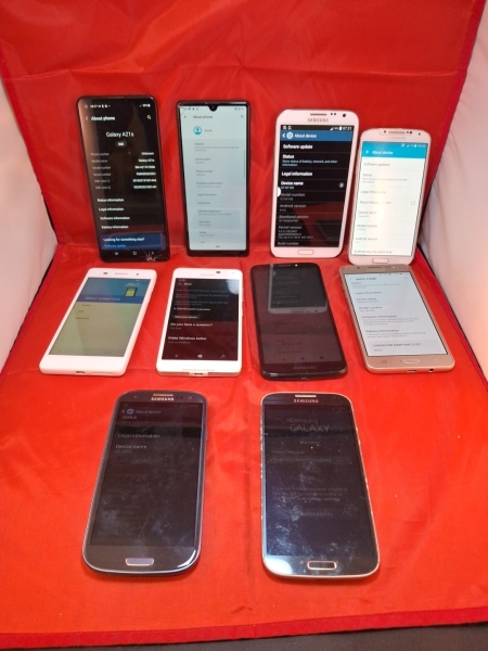Samsung Galaxy A21s Mixed Smartphone Sony Microsoft Motorola Bundle Mx2