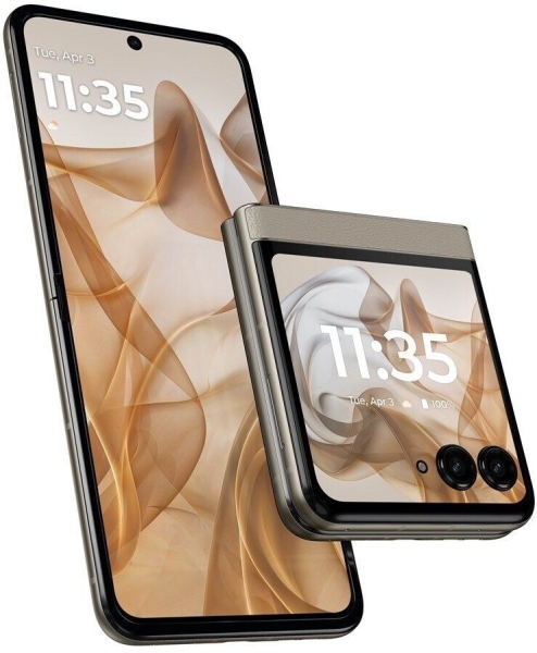 Motorola Razr 50 256GB Sand Beach Smartphone faltbar 6,9 Zoll 50MP – SEHR GUT