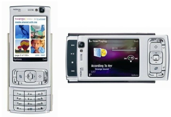 Neuwertig Nokia N95 – silber (entsperrt) Smartphone + 12 Monate Garantie