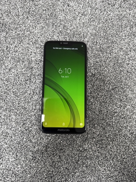 Motorola Moto G7 Power schwarz entsperrt 64GB 6,2″ Android Smartphone kleiner Riss