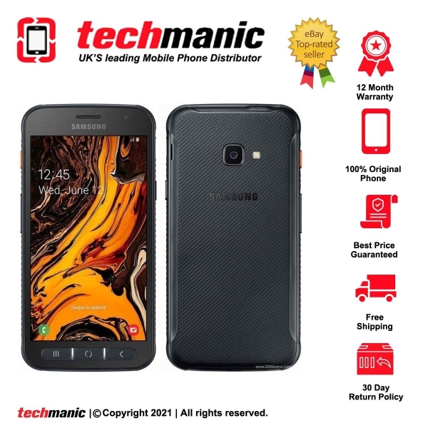 Samsung Galaxy XCover 4S (Dual SIM) – 16 GB – Smartphone schwarz (entsperrt) –