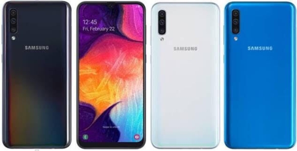 Samsung Galaxy A50 schwarz 128GB DUAL SIM 4G LTE entsperrt Android Smartphone