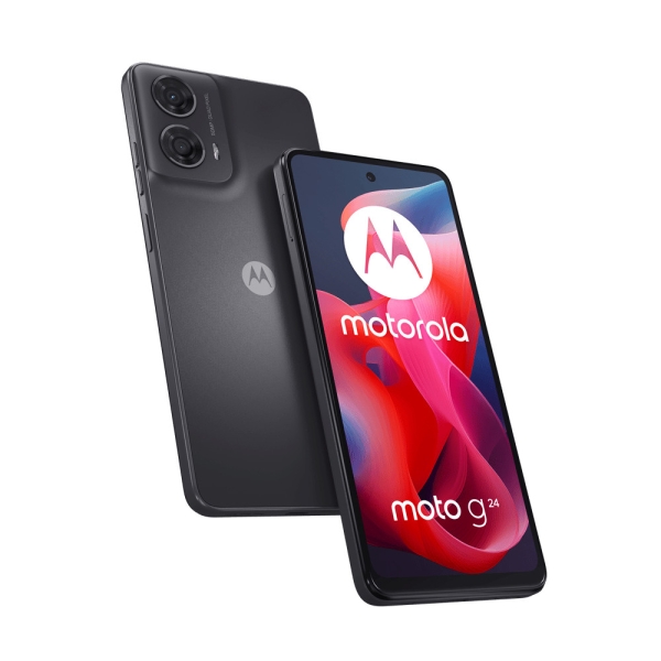 Motorola moto G24 8GB + 128GB Matte Charcoal Smartphone #24106176