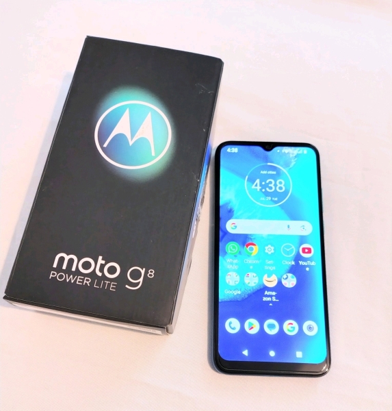 Motorola Moto G8 Power Lite 64GB blau Dual-SIM entsperrt Smartphone