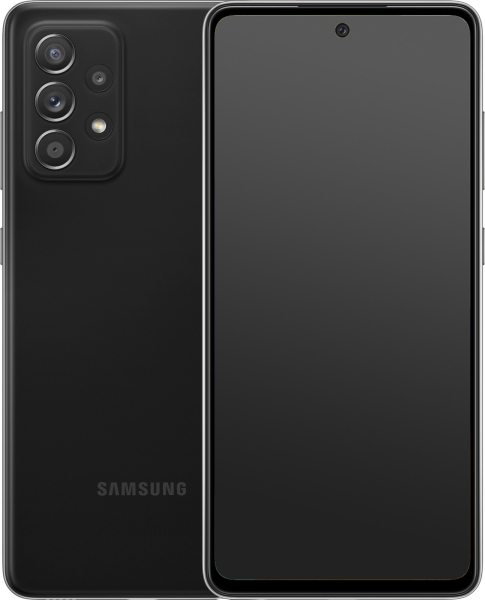 Samsung Galaxy A52 Dual SIM 128 GB schwarz Smartphone Handy Mobile Android