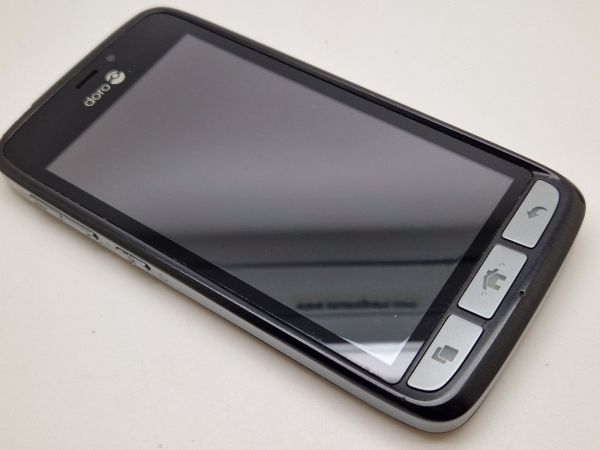Sehr guter Zustand entsperrtes Doro PhoneEasy 8030 schwarz 8GB 4,5″ 5MP 1GB Android 5.1 Smartphone
