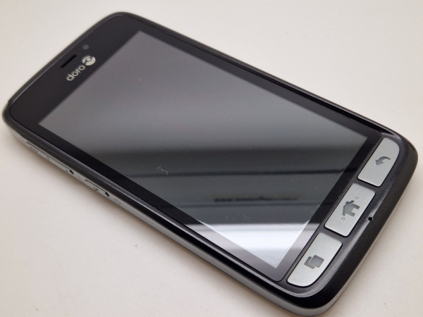 Sehr guter Zustand entsperrtes Doro PhoneEasy 8030 schwarz 8GB 4,5″ 5MP 1GB Android 5.1 Smartphone