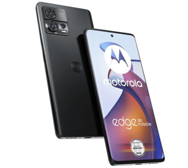 MOTOROLA Edge 30 Fusion 128 GB Cosmic Grey Dual SIM Smartphone Handy