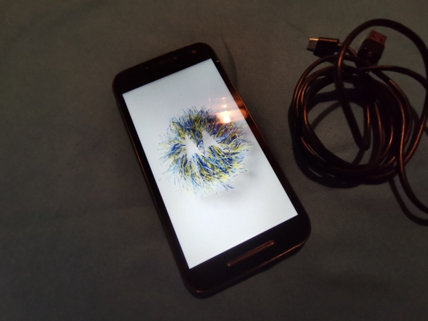 Motorola MOTO G3 – 8GB – Black (Ohne Simlock) Smartphone