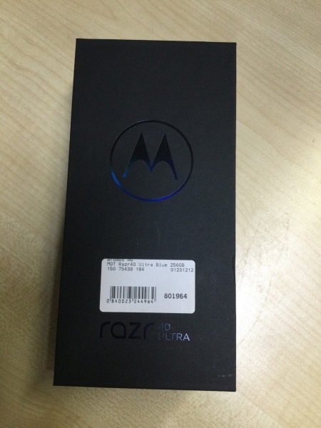 Motorola razr40 ultra 256GB 5G Glacier Blue Smartphone – Wie neu 1#1907585