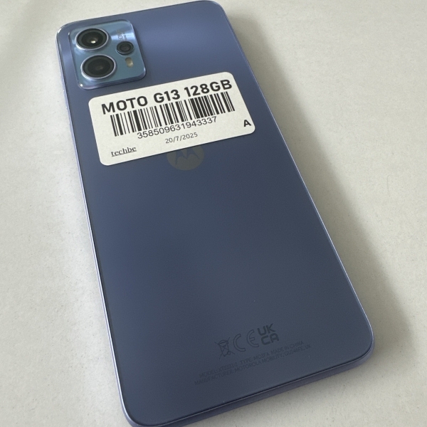 Motorola G13 4G Dual SIM 128GB Smartphone SIM-Free Lavender Blue