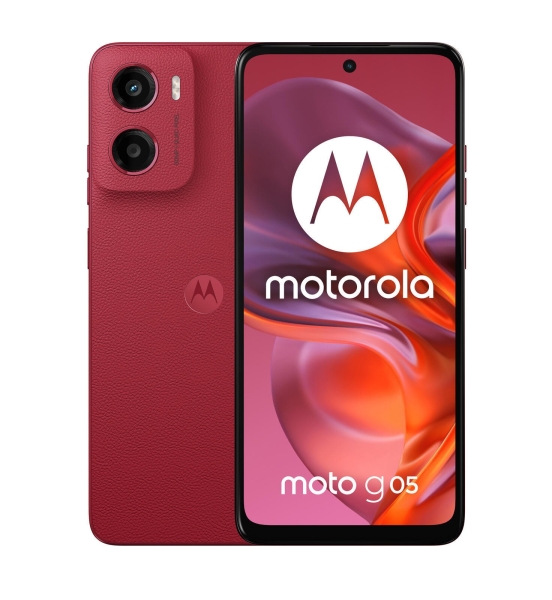 Motorola Moto G05 – 4G Smartphone 4GB/64GB (6.67″), Pflaumenrot