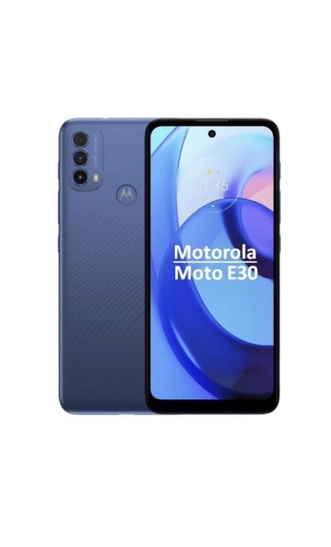 Brandneu Motorola Moto E30 6,5″ 4G Smartphone 2GB RAM 32GB blau – entsperrt