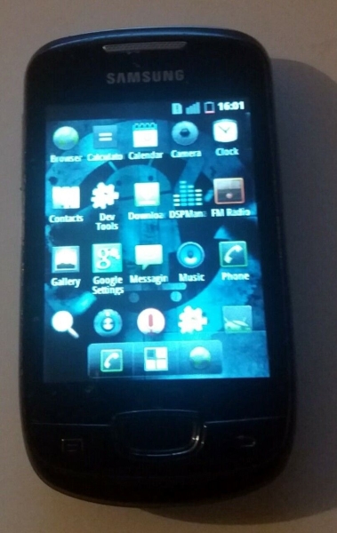 Samsung GT-S5570 – schwarz – Smartphone