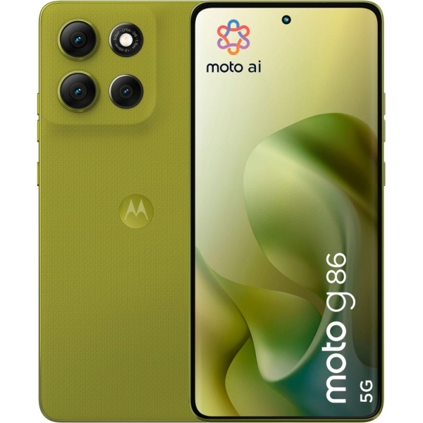 Motorola moto G86 5G Smartphone 256GB 8GB RAM golden cypress green Dual-Kamera