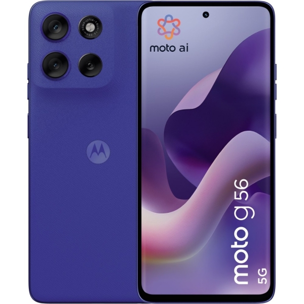 Motorola moto G56 5G Smartphone 256GB 8GB RAM PANTONE dazzling blue Dual-Kamera