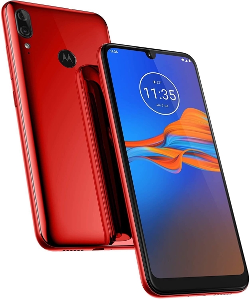 Motorola Moto E6 Plus 32GB entsperrt SIM-frei rot Android Handy Smartphone C3