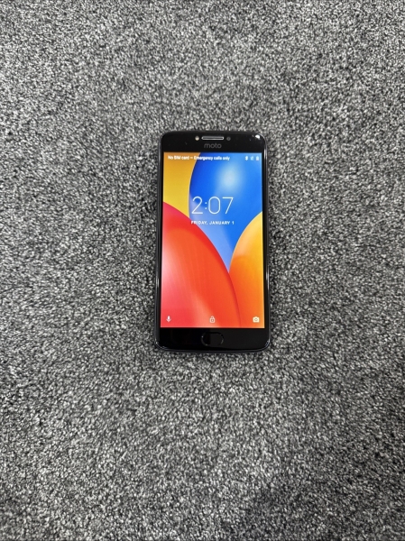 Motorola Moto E4 Plus grau 16GB Vodafone Android Touchscreen Smartphone
