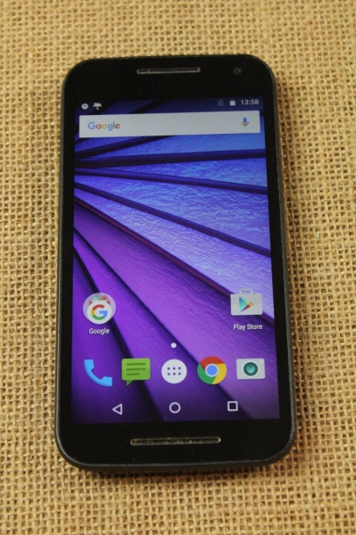 Motorola MOTO G3 16GB Schwarz ohne Simlock Smartphone Handy #QZ