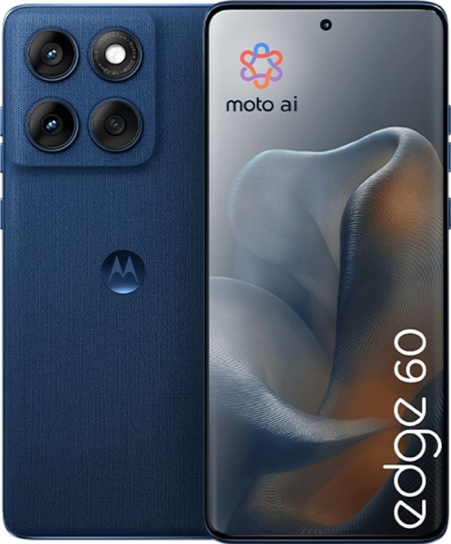 Motorola Moto Edge 60 512GB Gibraltar Sea – Dunkelblau Android 15 Smartphone