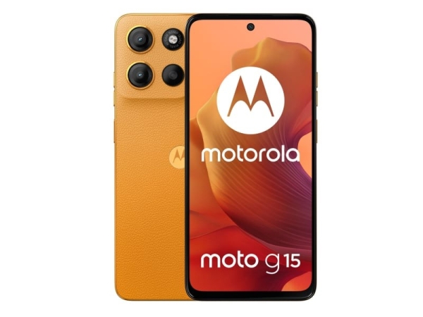 Motorola moto g15 Smartphone – 8/128GB 6,72″ Sunrise Orange