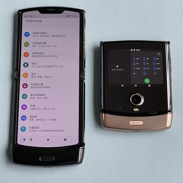 Motorola moto razr 2019xt2000 6+128GB ROM Unlocked Android Smartphone Black