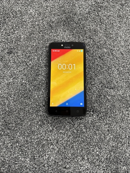 Motorola Moto C Plus XT1723 16GB schwarz (entsperrt) Android 7 Smartphone 4G LTE