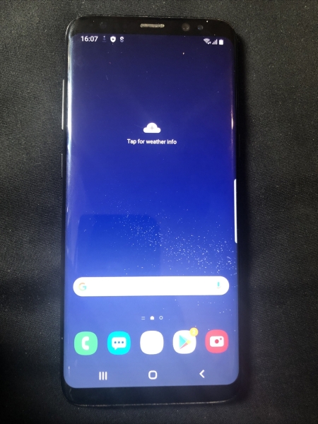 Samsung Galaxy S8 SM-G950F – 64GB – Midnight Black (Entsperrt) (Einzel-SIM)