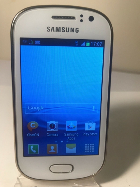 Samsung Galaxy Fame GT-S6810P – 4GB – weißes (entsperrt) Handy S6810P