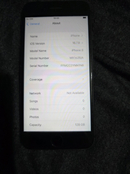 iPhone 8 128GB entsperrt Smartphone