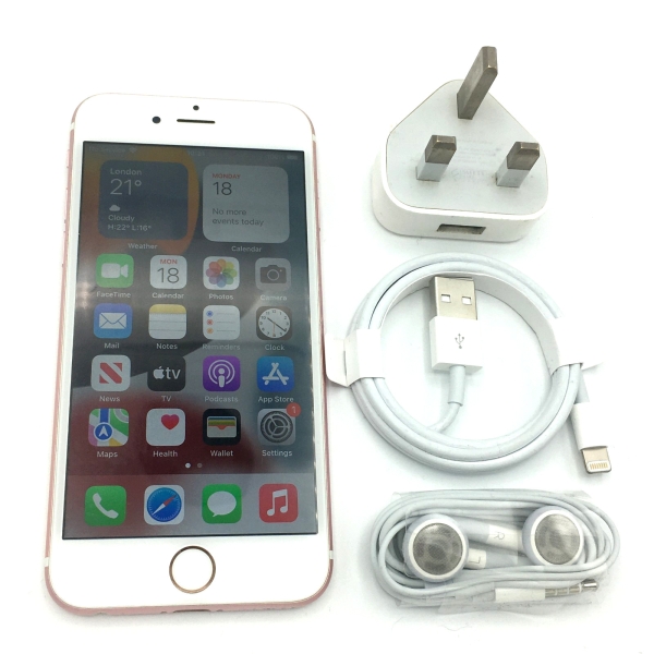 Apple iPhone 6s A1688 16GB weiß/roségold (pink) entsperrt Smartphone