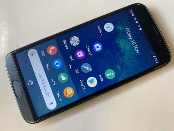 Doro 8050 (DSB-0320) Smartphone (entsperrt) 16GB/2GB grau 4G LTE Android 9 Handy