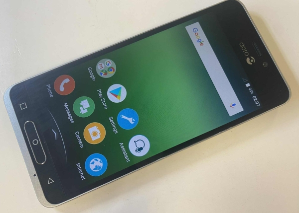 Doro 8035 (DSB-0170) Smartphone Handy (entsperrt) 16GB 4G LTE Android 7 Senioren