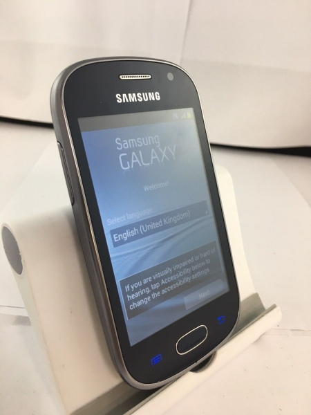 Samsung Galaxy Fame schwarz 4GB entsperrt Netzwerk Smartphone 512MB RAM 5MP Kamera