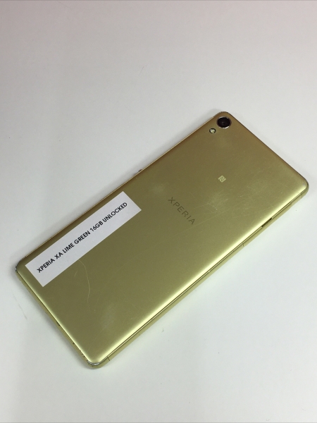Sony Xperia XA F3111 entsperrt Smartphone 16GB 4G 13MP – limettengold UK KLASSE C