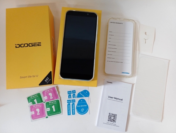 Doogee X97 Smartphone 16GB mit Karton Anleitung Android Handy