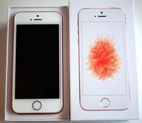 Apple iPhone SE 32GB Smartphone entsperrt rosegold & spacegrau OVP Garantie