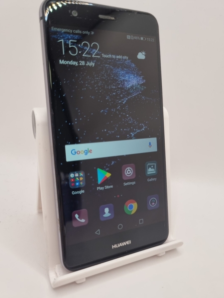 Huawei P10 Lite schwarz entsperrt Dual SIM 32GB Android Smartphone gesprungene Rückseite
