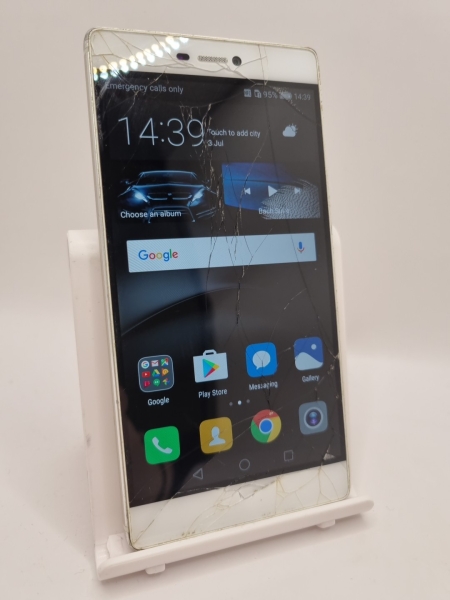 Huawei P8 GRA-L09 weiß entsperrt 16GB 5,2″ 13MP Android Smartphone gesprungen