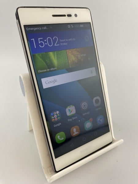 Huawei Ascend P7 schwarz entsperrt 16GB 5″ Android Smartphone gesprungene Rückseite
