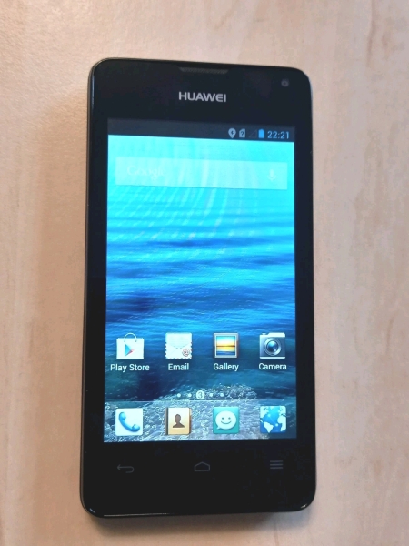 Huawei Ascend Y300 Smartphone 4GB lila entsperrt Smartphone