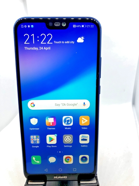 Huawei P20 lite – 64GB – Blau (Ohne Simlock) (Dual Sim) voll funktionsfähig B2-31