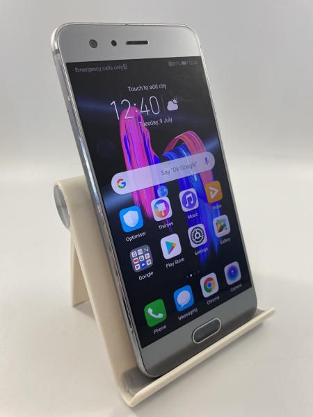 Huawei Honor 9 silber entsperrt 64GB 5,15″ 20MP Android 7 Smartphone gesprungene Rückseite