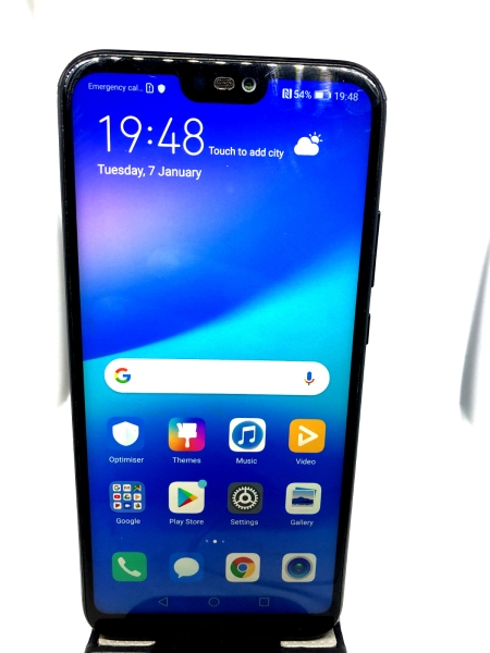 Huawei P20 lite – 64GB – Schwarz (Entsperrt)(Einzel-SIM) Guter Zustand B2-46